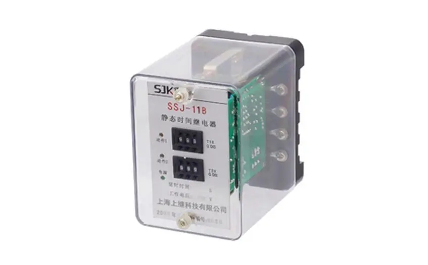 SSJ-11B靜態(tài)時(shí)間繼電器原理及接線(xiàn)圖介紹